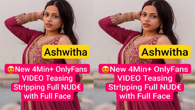 Ashwitha Super Seductive – Teasing Boobs Pressing – Stripping Full Nude Pron Video